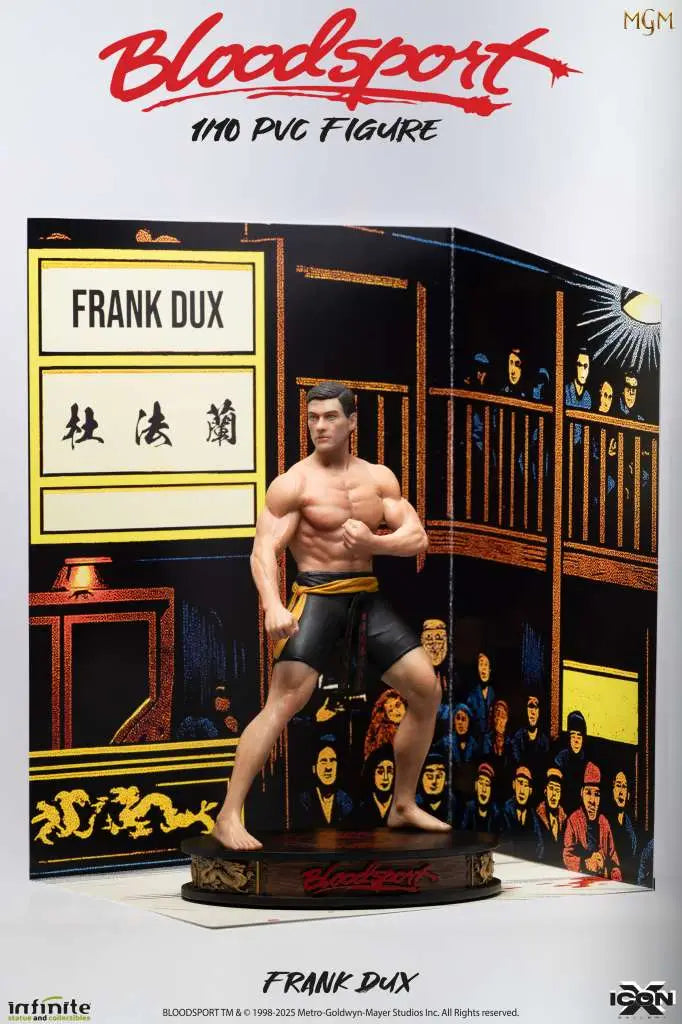 Bloodsport – Frank Dux Icon X 1/10 PVC Figure
