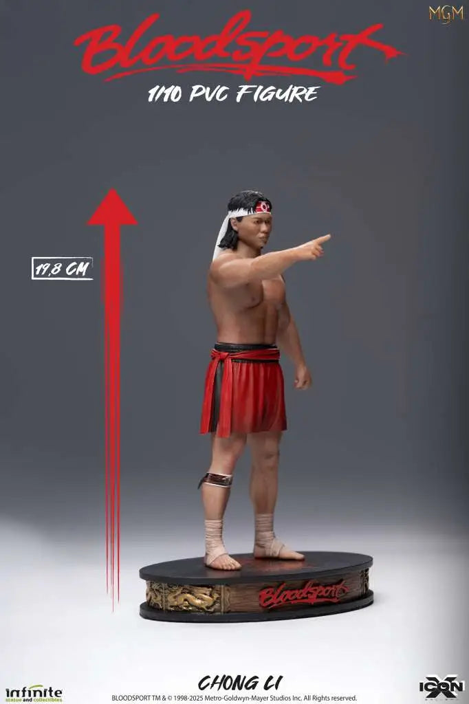 Bloodsport – Chong Li Icon X 1/10 PVC Figure