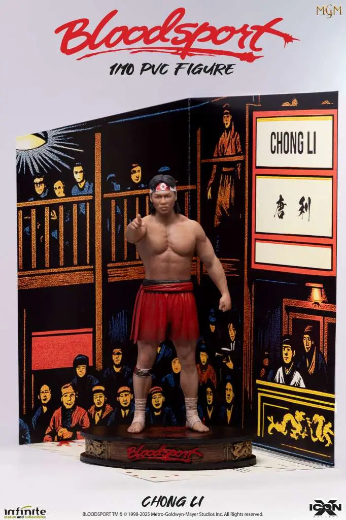 Bloodsport – Chong Li Icon X 1/10 PVC Figure