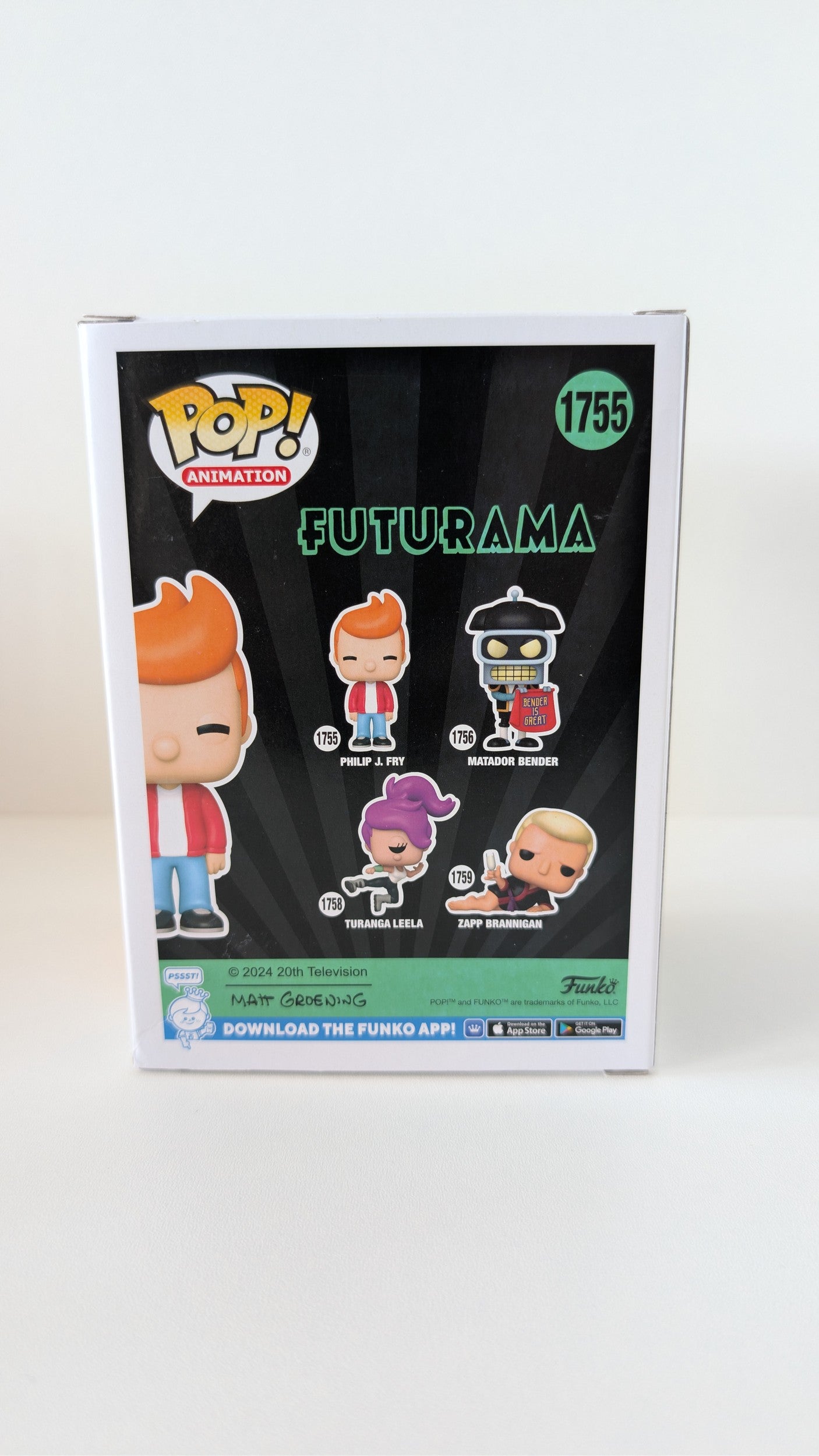 Philip J. Fry #1755 | Signiert von Billy West