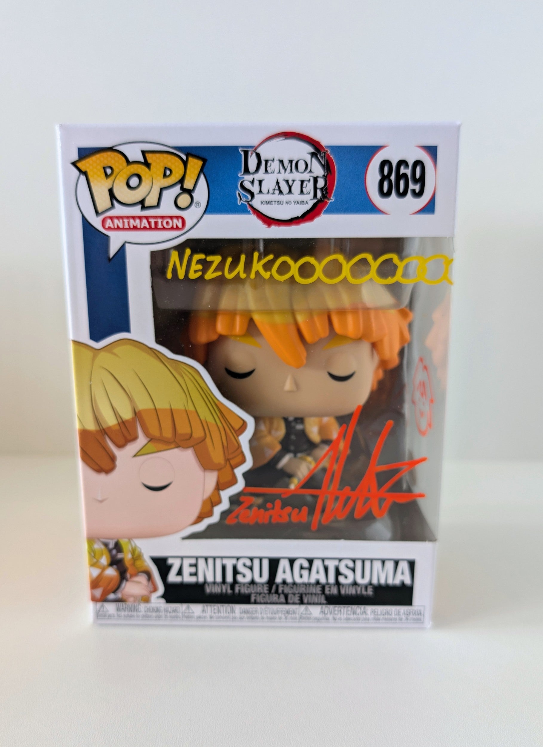 Zenitsu Agatsuma #869 | Aleks Le signiert | Quote & Doodle