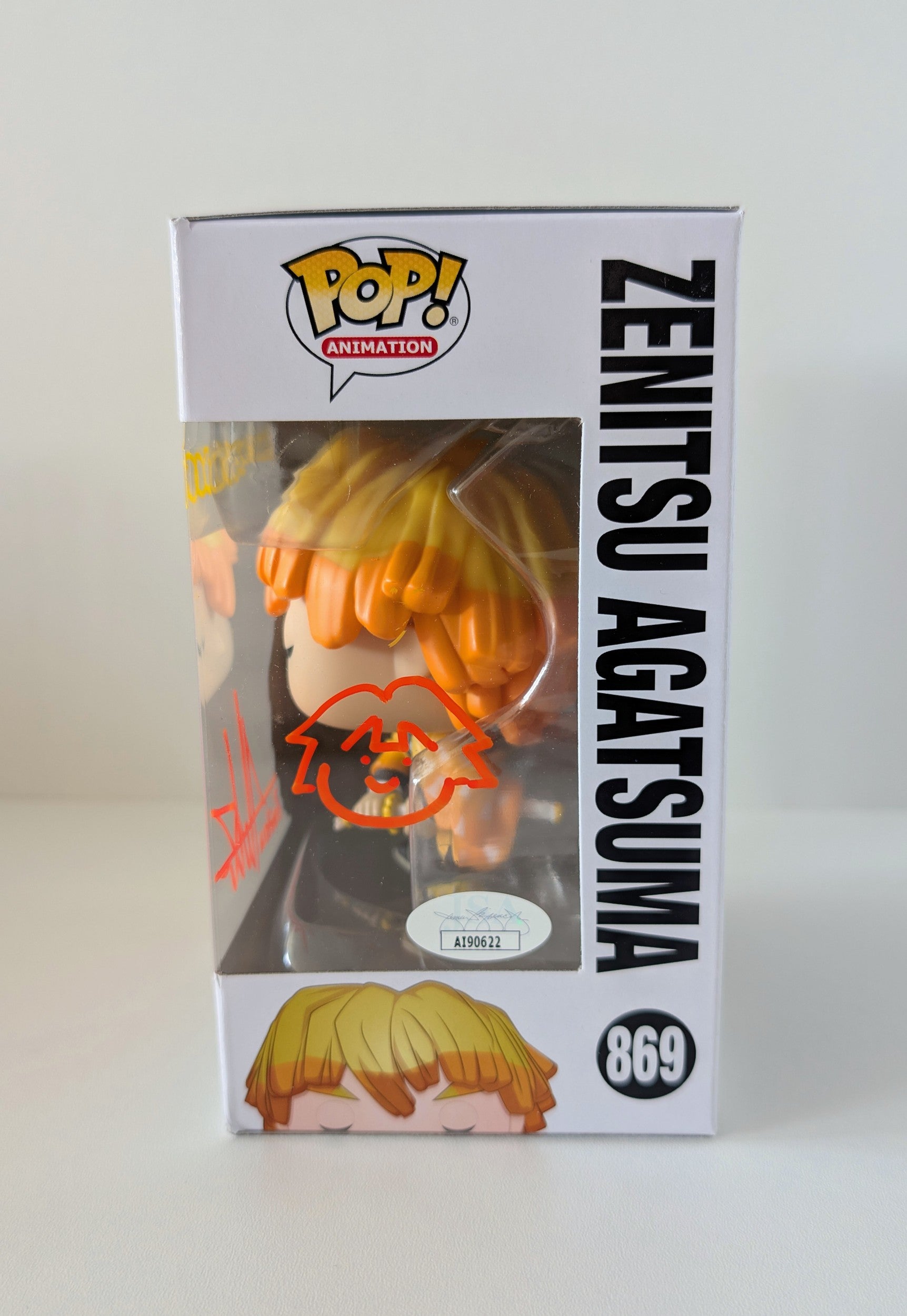 Zenitsu Agatsuma #869 | Aleks Le signiert | Quote & Doodle