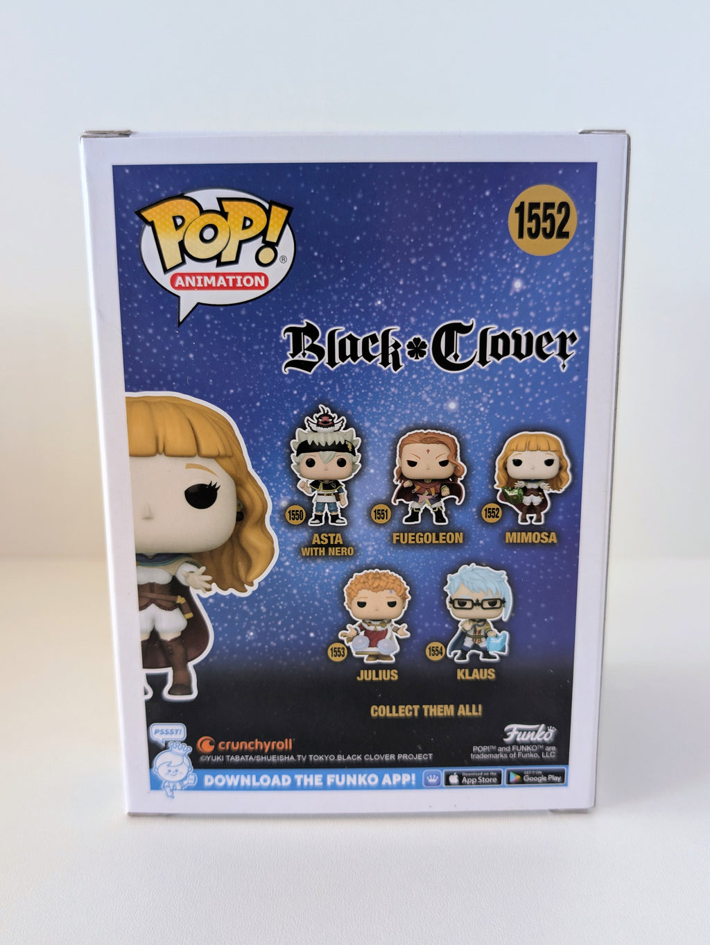 Mimosa #1552 | MCC Custom Art Edition | Black Clover Funko Pop