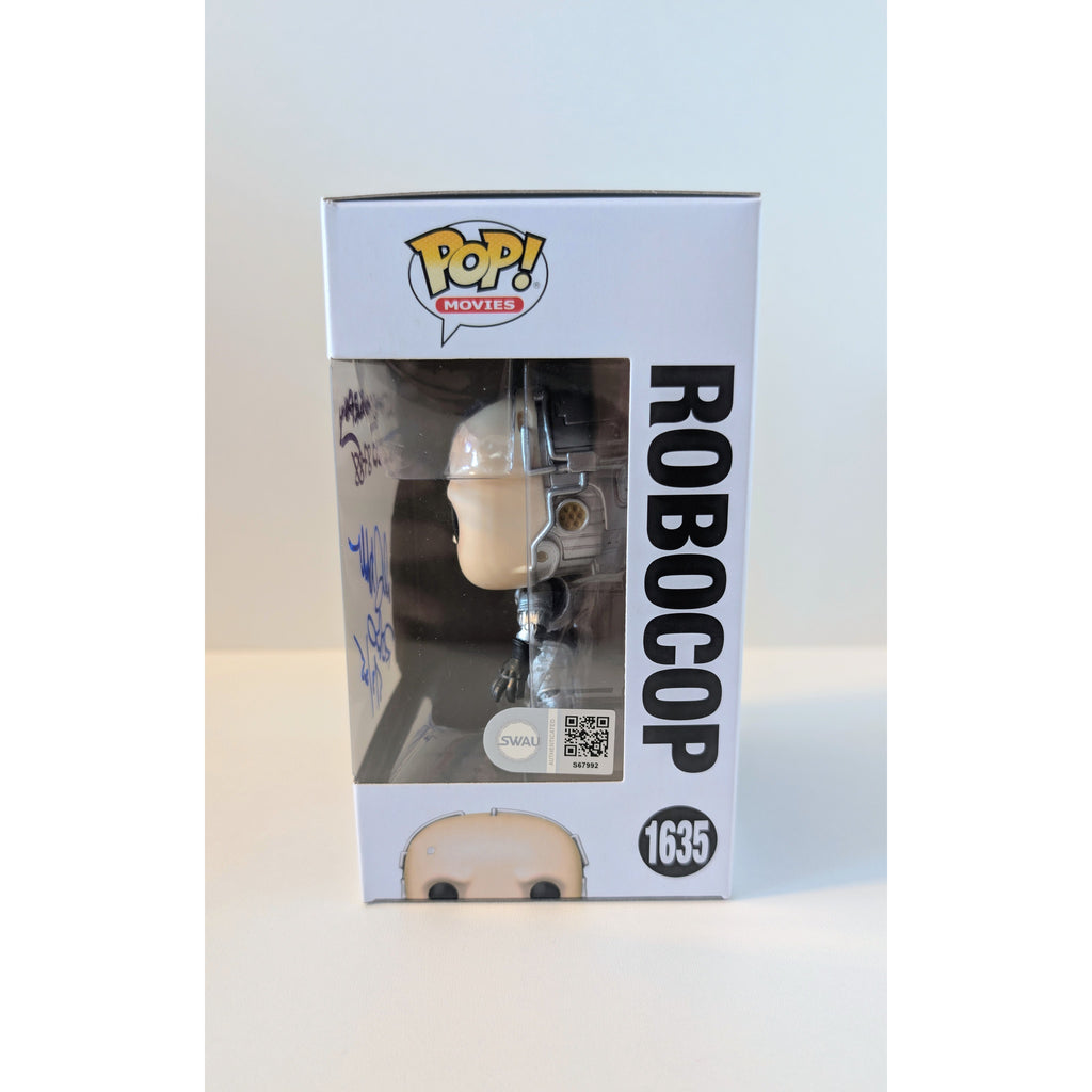 RoboCop #1635 | Signed by Peter Weller with Quote