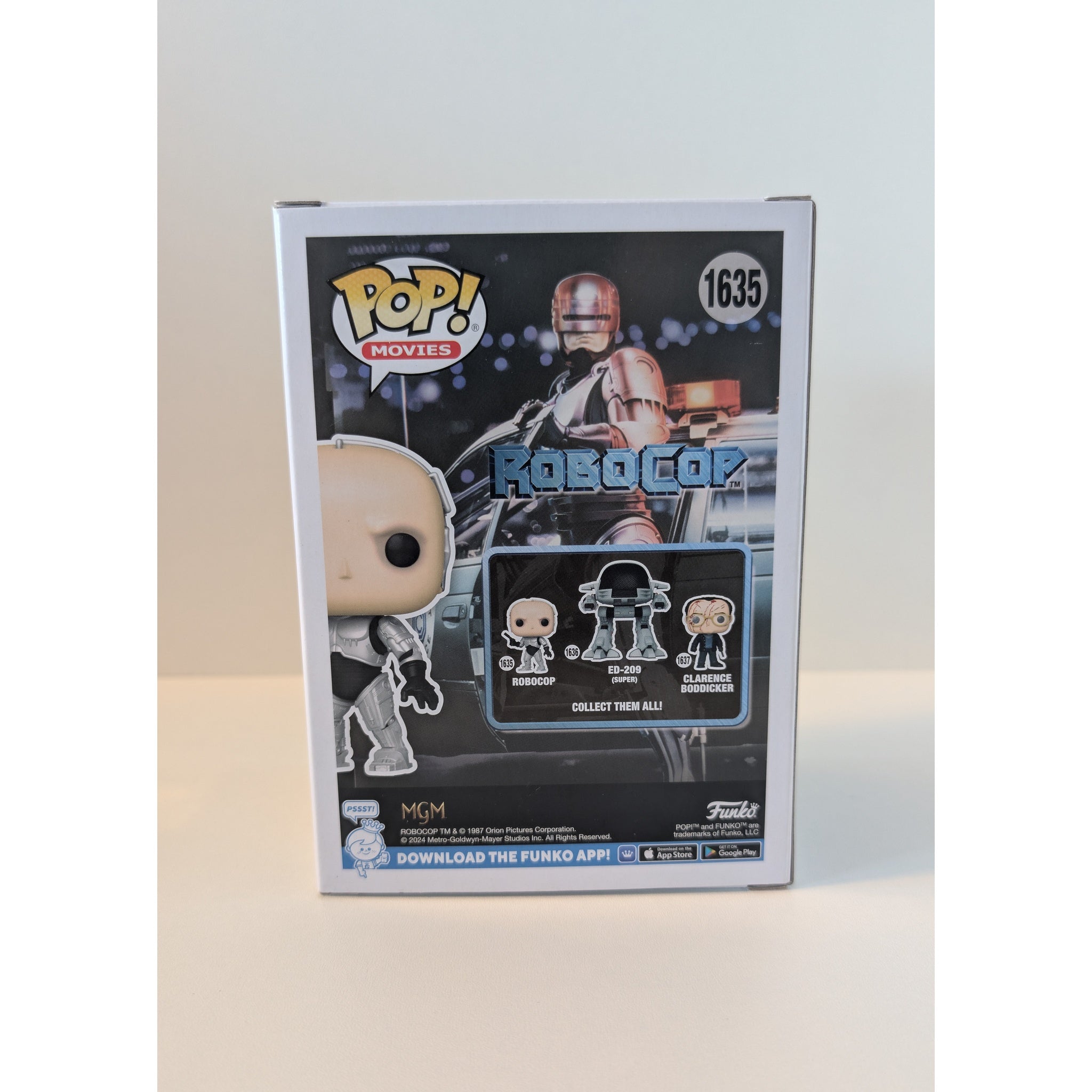 RoboCop #1635 | Signiert von Peter Weller mit Quote
