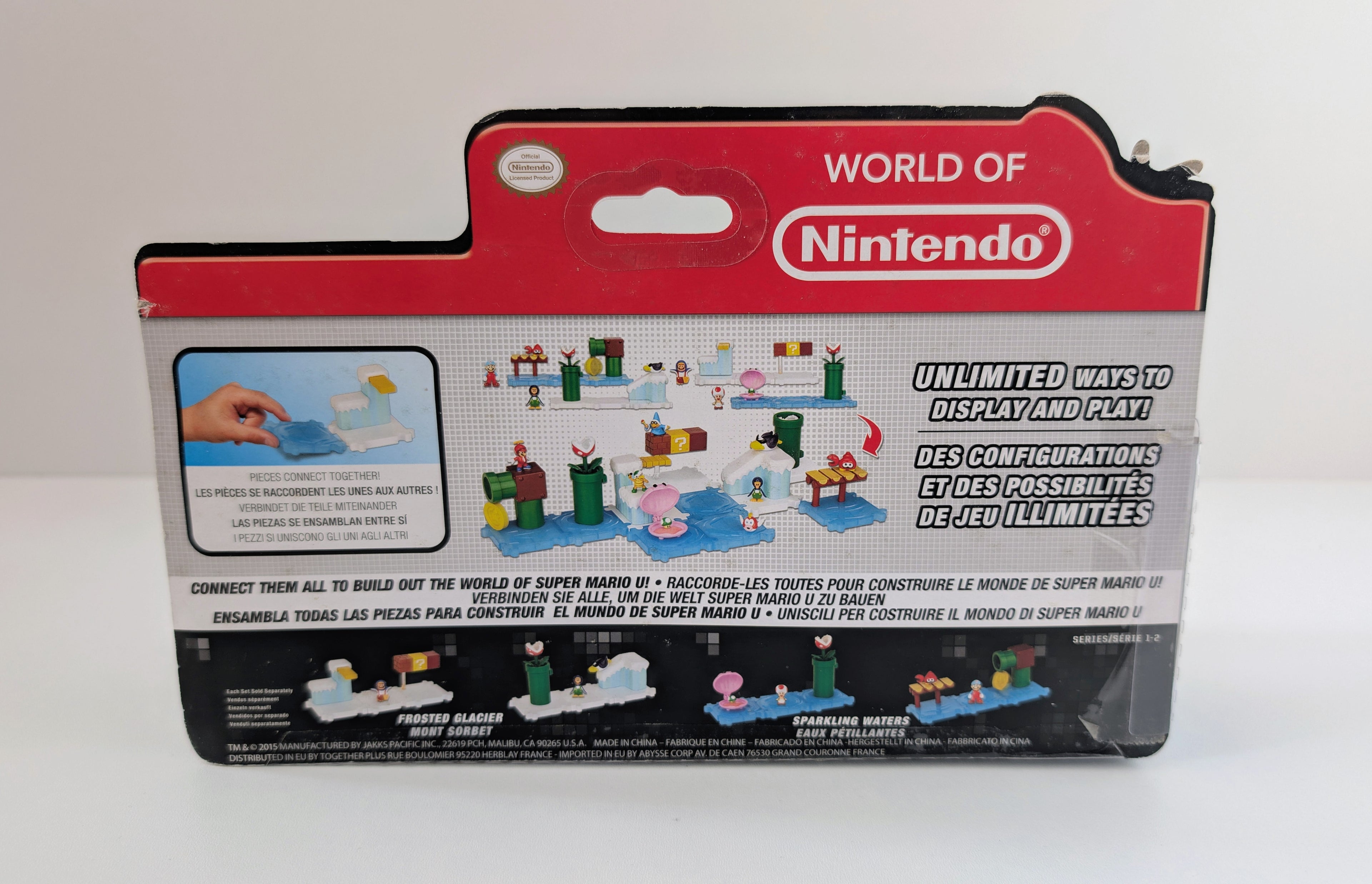 World of Nintendo Microland – Ice Mario Sparkling Waters Playset