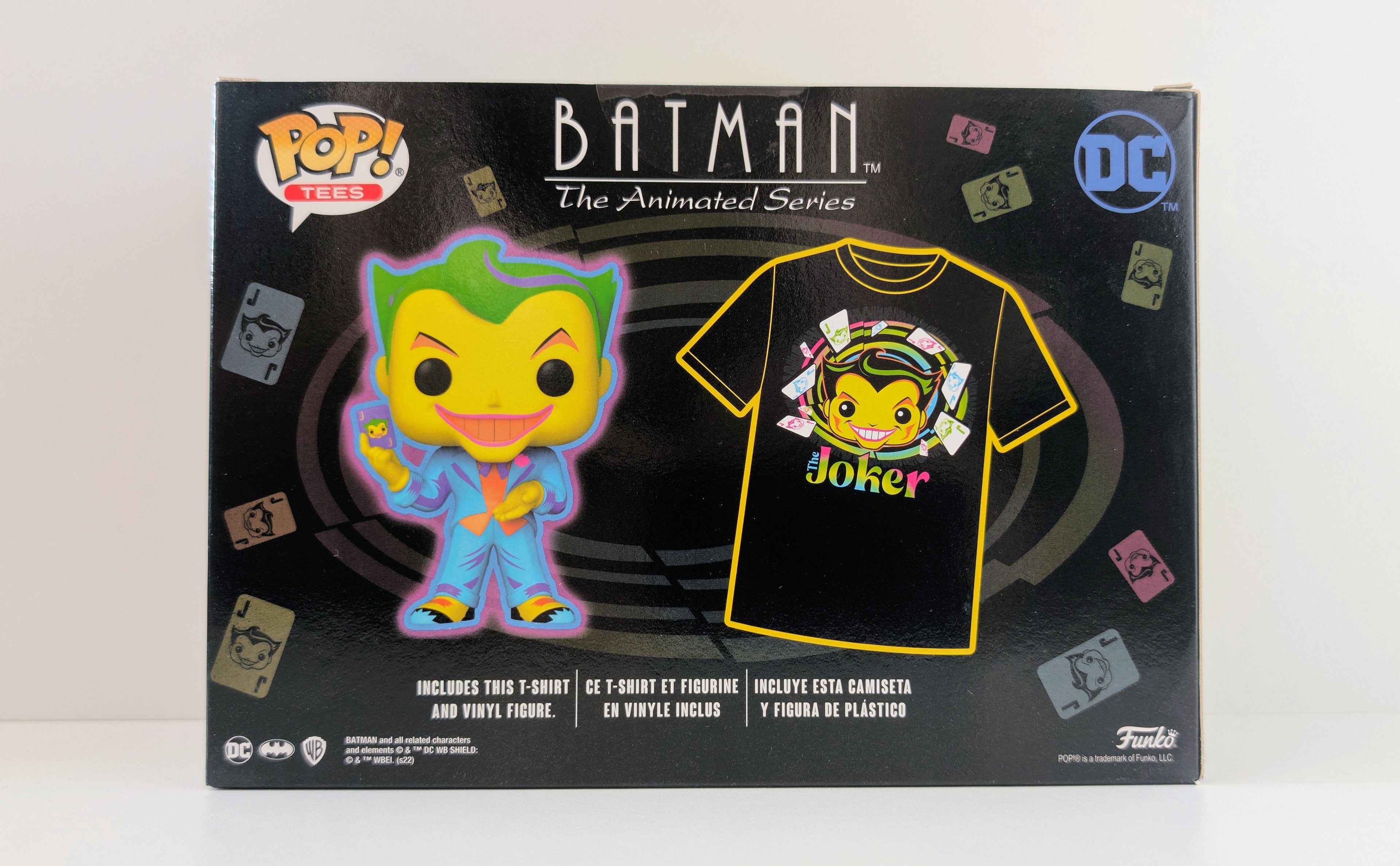 Batman: The Animated Series Pop! & Tee – The Joker (Gr. L)