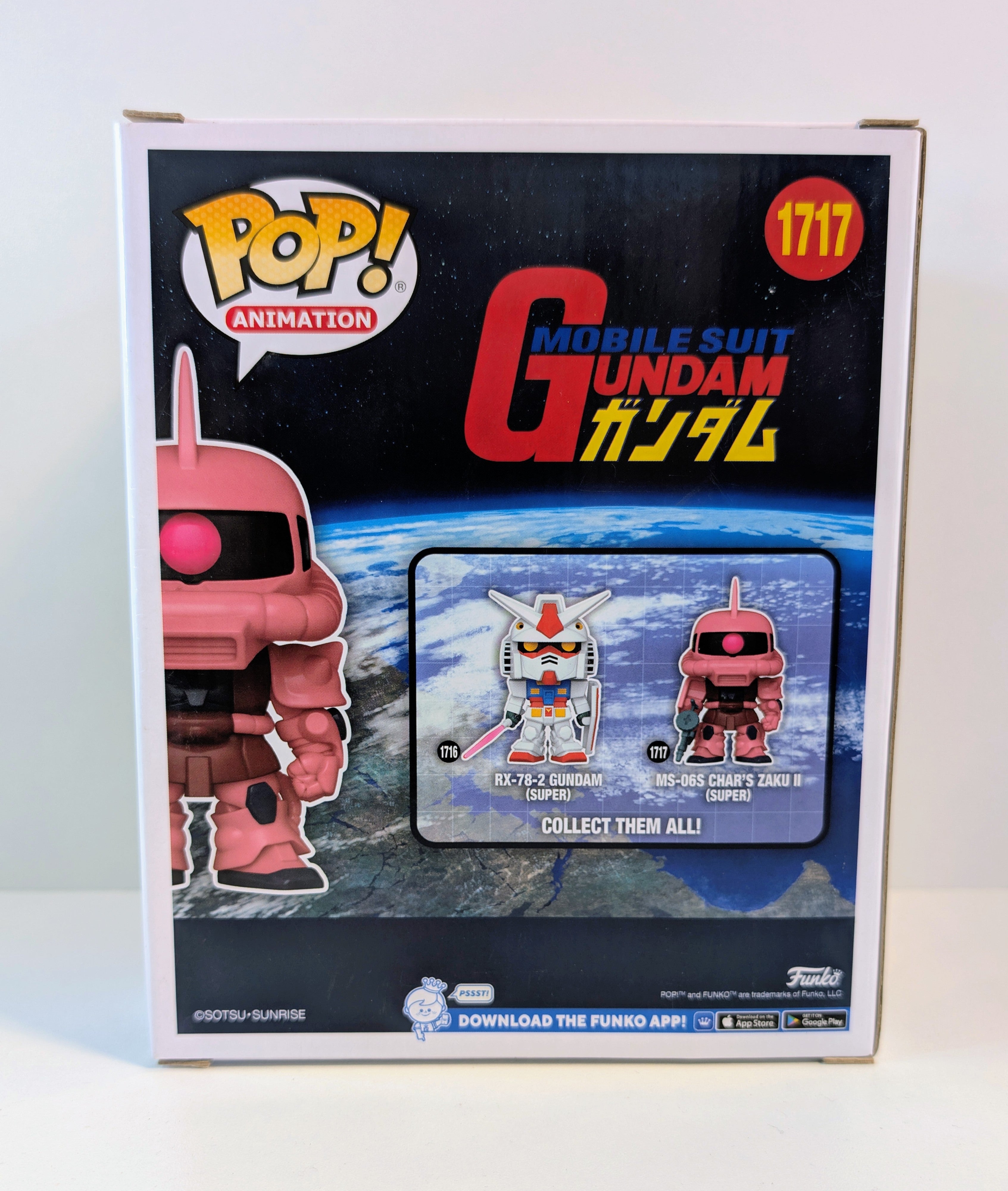 MS-06S Char’s Zaku II #1717 – Funko Pop! Animation – Mobile Suit Gundam