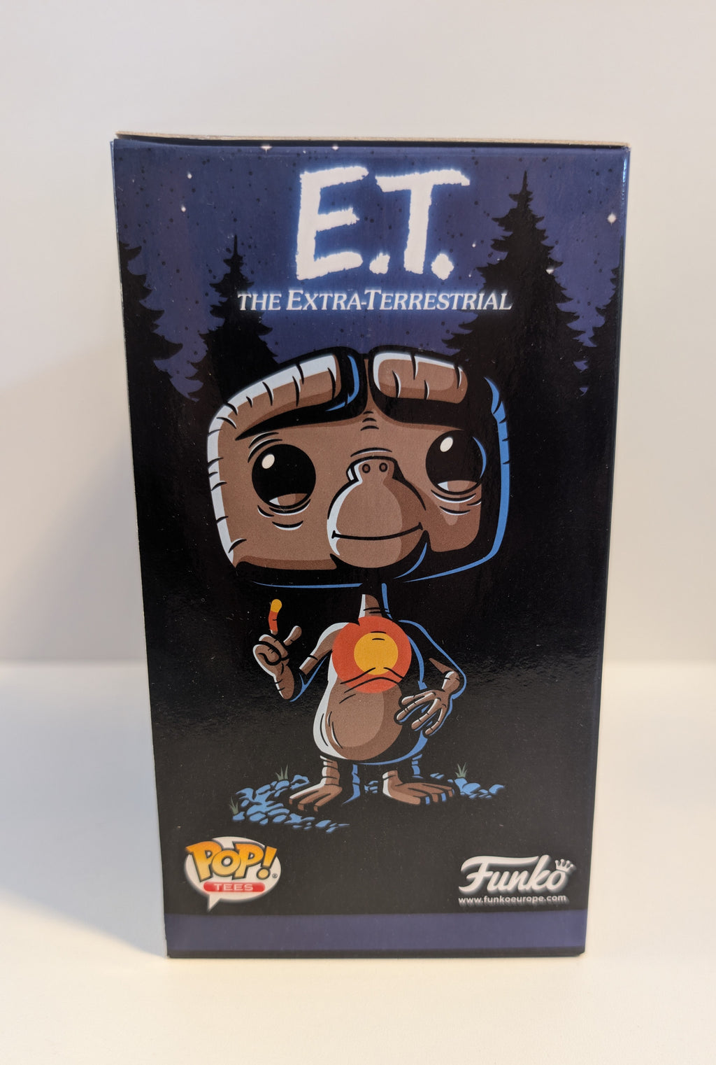 E.T. – Funko Pop! Tees Special Edition Set – T-Shirt Größe L + Vinyl Figure
