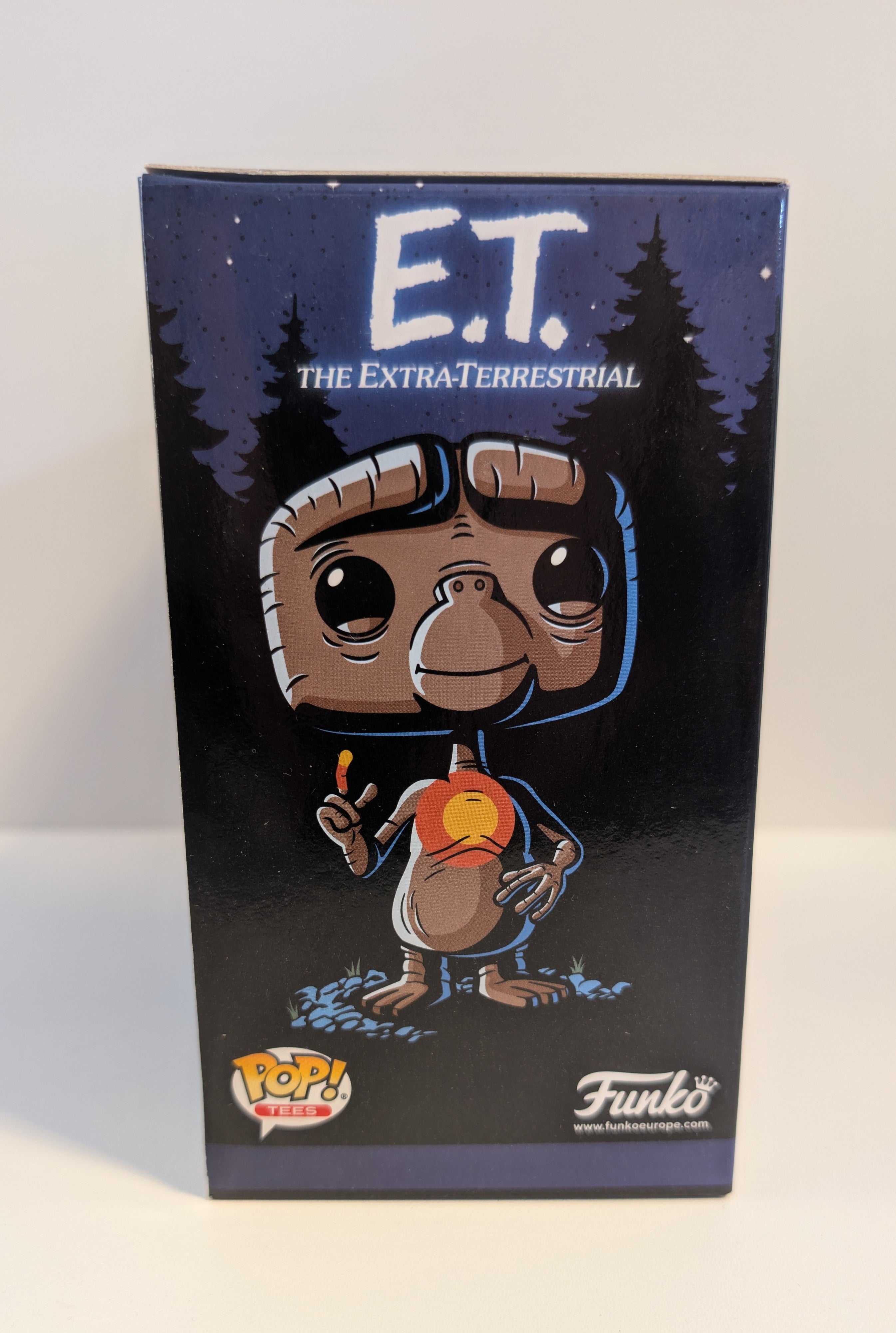 E.T. – Funko Pop! Tees Special Edition Set – T-Shirt Größe L + Vinyl Figure