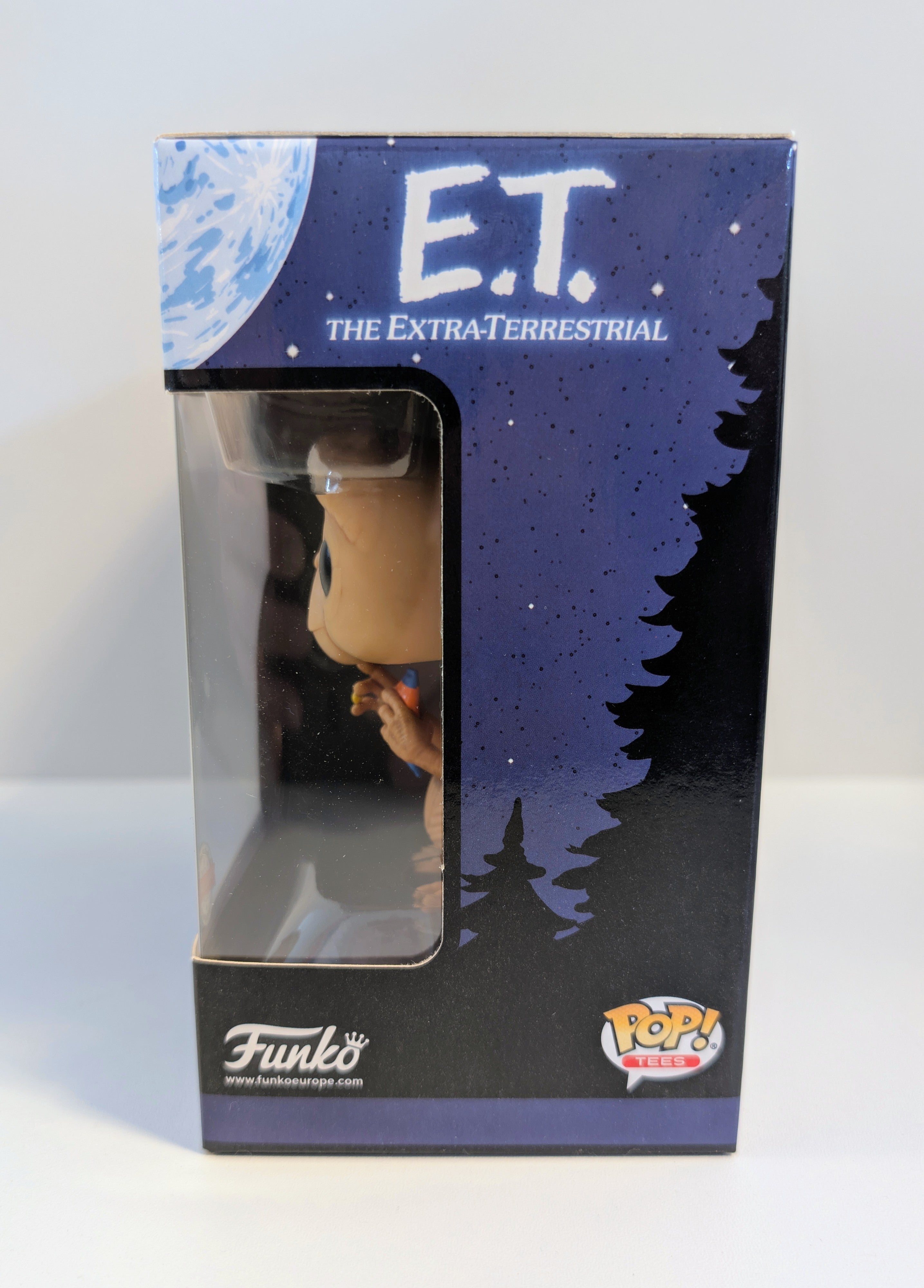 E.T. – Funko Pop! Tees Special Edition Set – T-Shirt Größe L + Vinyl Figure