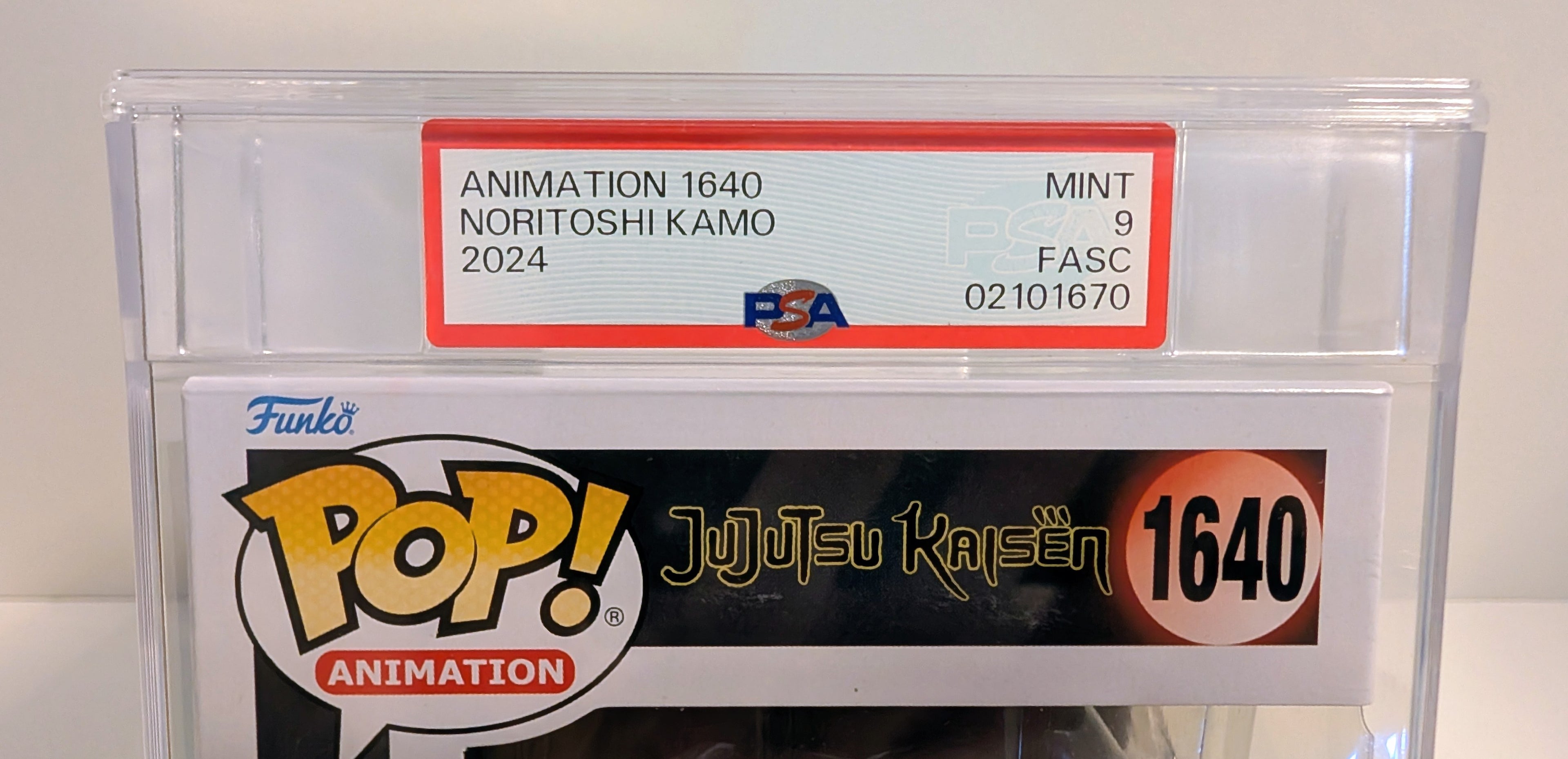 Noritoshi Kamo #1640 – PSA Mint 9