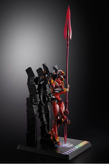 Neon Genesis Evangelion Metal Build Diecast Actionfigur Eva Production Model-02 30th with the Spear of Cassius 22 cm