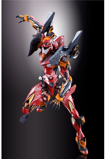 Neon Genesis Evangelion Metal Build Diecast Actionfigur Eva Production Model-02 30th with the Spear of Cassius 22 cm