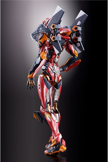 Neon Genesis Evangelion Metal Build Diecast Actionfigur Eva Production Model-02 30th with the Spear of Cassius 22 cm