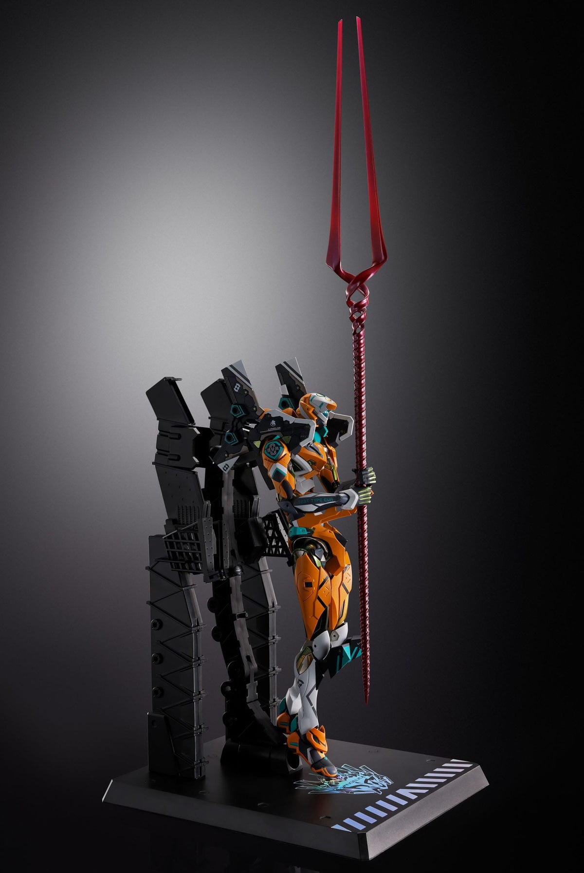 Neon Genesis Evangelion Metal Build Diecast Actionfigur Eva Test Type-00/00 30th with the Spear of Longinus 22 cm