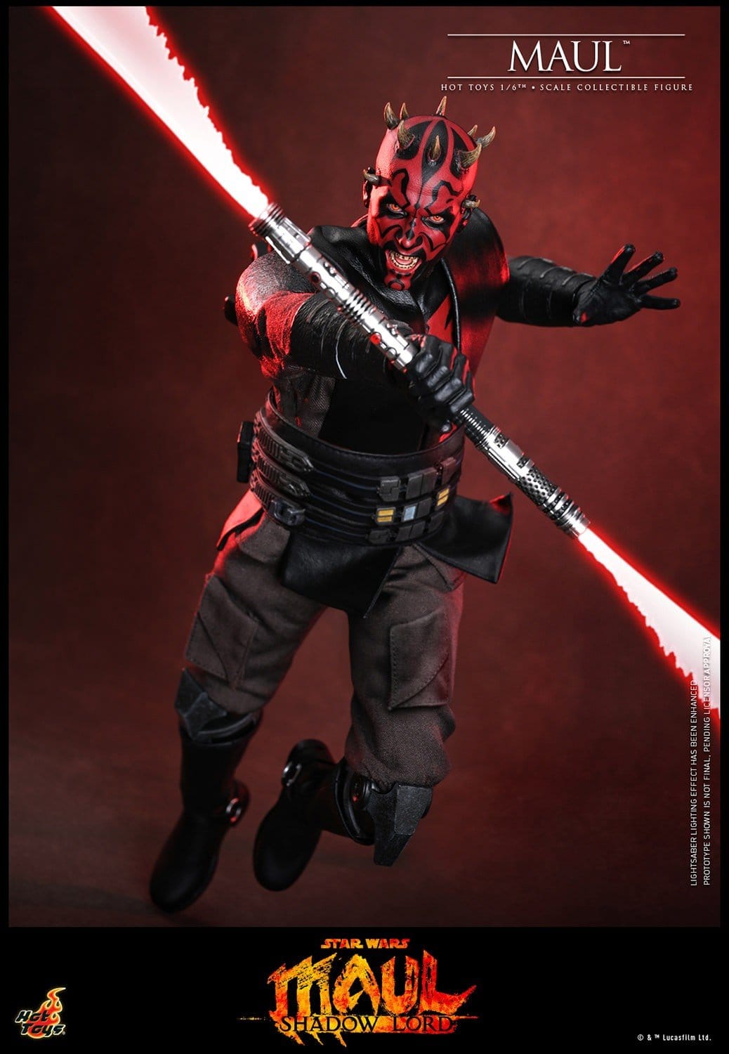 Star Wars: Maul - Shadow Lord Television Masterpiece Actionfigur 1/6 Maul 29 cm