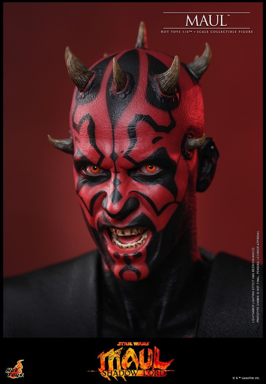 Star Wars: Maul - Shadow Lord Television Masterpiece Actionfigur 1/6 Maul 29 cm