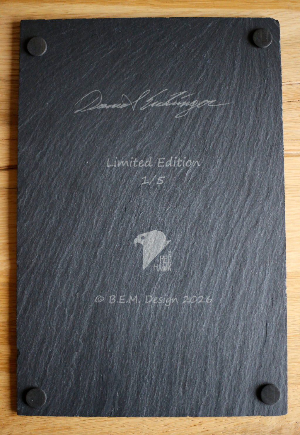 Dark Knight Valkyrie - Slate Plaque Limited Ed. (30 x 20 cm)